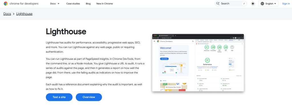 Google Lighthouse