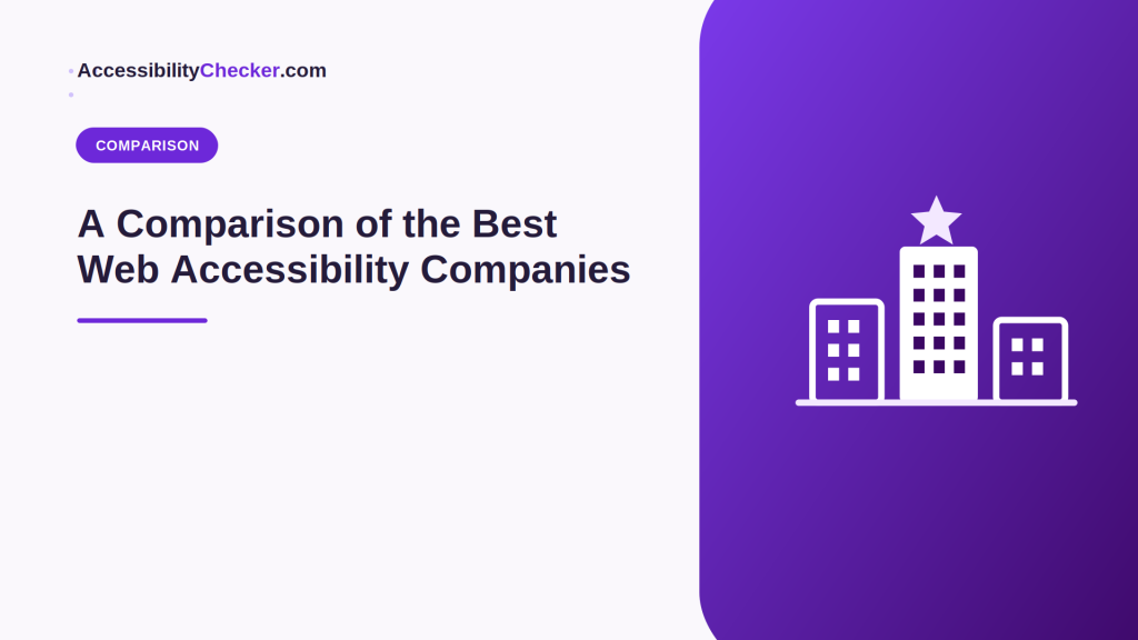 Best Web Accessibility Companies